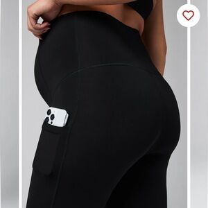 Fabletics PureLuxe High-Waisted Maternity 7/8 Legging